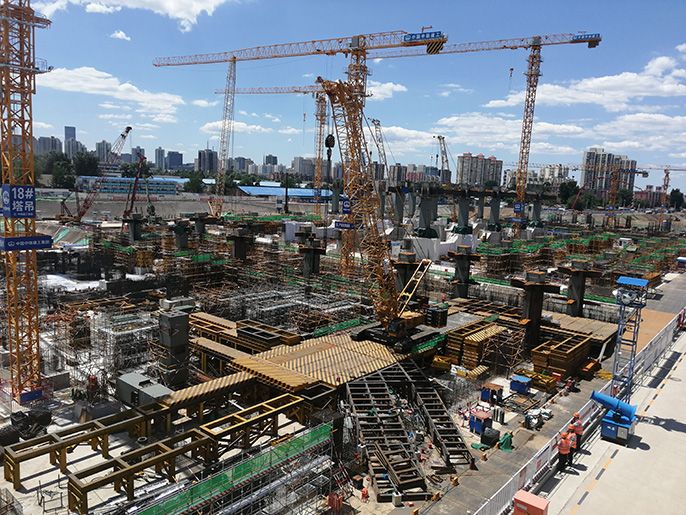 中冶集团全力包管国计民生工程复工建设
